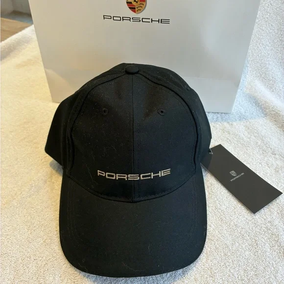 PORSCHE DESIGN Black Baseball Cap - Picture 1 of 4